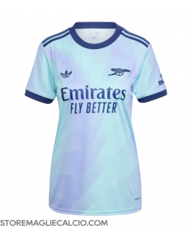 Arsenal Maglia Gara Terza Repliche 2024-25 Donna